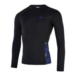 Koszulka długi rękaw do pływania Speedo Eco End. Czarne koszulki męskie z długim rękawem Speedo, m, z elastanu. Za 308.95 zł.