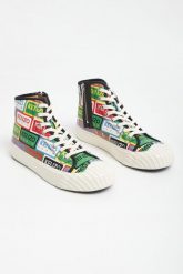 Trampki damskie KENZO. Trampki i tenisówki damskie Kenzo, bez wzorów. W wyprzedaży za 1,032.85 zł.