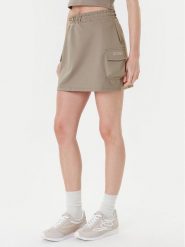 Guess Spódnica mini V5YD04 KCX42 Zielony Regular Fit. Zielone spódniczki damskie Guess, m, z aplikacjami, z syntetyku, mini. Za 189.99 zł.