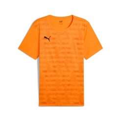 Męska koszulka z grafiką individualRISE PUMA Heat Fire Orange. Brązowe t-shirty sportowe męskie Puma, m, bez ramiączek, do piłki nożnej. W wyprzedaży za 79.00 zł.