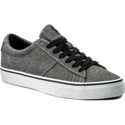 Tenisówki POLO RALPH LAUREN - Sayer 816688480004 Black. Czarne trampki i tenisówki męskie Polo Ralph Lauren, bez wzorów, z gumy, bez zapięcia. W wyprzedaży za 279.00 zł.
