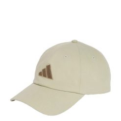 Czapka DAD CAP TONAL LOGO. Brązowe czapki męskie Adidas, bez wzorów, z bawełny. Za 109.00 zł.