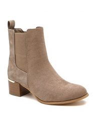 Sixth Sens Botki w kolorze khaki rozmiar: 38. Brązowe botki damskie Sixth Sens, eleganckie, bez obcasa, bez zapięcia. Za 152.26 zł.