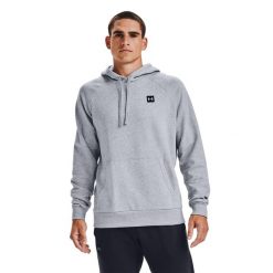Bluza męska Under Armour Rival Hoodie mod. Szare bluzy bez kaptura męskie Under Armour, m. Za 119.99 zł.