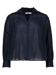 Pepe Jeans Koszula w kolorze granatowym rozmiar: L. Niebieskie koszule damskie Pepe Jeans, l, bez wzorów, z bawełny, bez kołnierzyka, bez ramiączek. Za 109.78 zł.