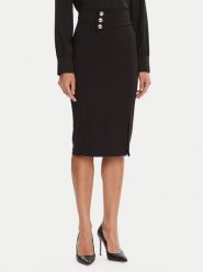 Rinascimento Spódnica ołówkowa CFC0126167003 Czarny Slim Fit. Czarne spódniczki damskie RINASCIMENTO, s, bez wzorów, z syntetyku, ołówkowe. Za 319.99 zł.