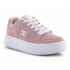 Buty DC Shoes Manteca 4 Platform W ADJS100156-LTP różowe. Czerwone buty sportowe na co dzień damskie bez wzorów, ze skóry. Za 544.84 zł.