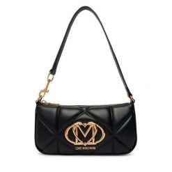 Torebka LOVE MOSCHINO. Czarne torebki klasyczne damskie Love Moschino, bez wzorów, bez dodatków. Za 839.99 zł.