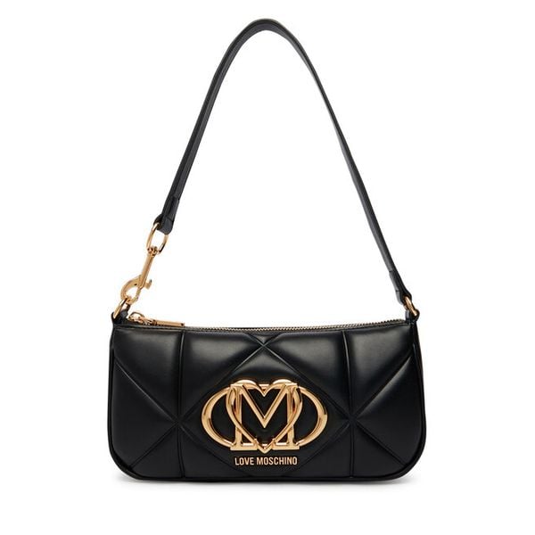 Torebka LOVE MOSCHINO. Czarne torebki klasyczne damskie Love Moschino, bez wzorów, bez dodatków. Za 839.99 zł.