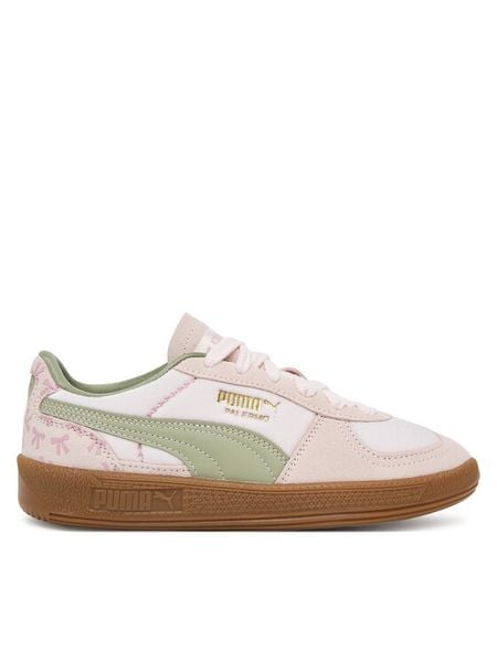 Puma Sneakersy Palermo Bowtique Jr 402756 01 Różowy. Czerwone buty sportowe dziewczęce Puma, bez wzorów, ze skóry, bez zapięcia. Za 209.99 zł.