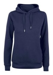 Clique Premium OC Hoody Women – bluza z kapturem z bawełny organicznej. Niebieskie bluzy z kapturem damskie CLIQUE, s, z bawełny. Za 263.88 zł.