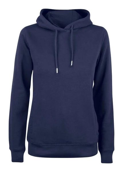 Clique Premium OC Hoody Women – bluza z kapturem z bawełny organicznej – dark. Niebieskie bluzy z kapturem damskie CLIQUE, s, z bawełny. Za 263.08 zł.