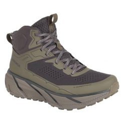 Buty trekkingowe męskie Karrimor Mid K1127-olv. Zielone buty sportowe na co dzień męskie Karrimor, z gumy, za kostkę, bez zapięcia, trekkingowe. Za 463.99 zł.