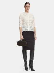 Morgan Spódnica ołówkowa 242-JROSE.F Czarny Slim Fit. Czarne spódniczki damskie Morgan, bez wzorów, z bawełny, ołówkowe. Za 299.99 zł.
