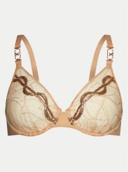 Chantelle X Biustonosz z fiszbiną Xtravagant C06GM9 Beżowy. Brązowe biustonosze Chantelle X, bez wzorów, z syntetyku. Za 389.99 zł.