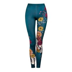 Legginsy sportowe damskie DEEP TRIP Garden. Legginsy damskie DEEP TRIP, l, bez wzorów, z elastanu. Za 179.00 zł.
