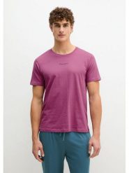 Marc O´Polo Bodywear Koszulka piżamowa w kolorze jagodowym rozmiar: L. Różowe koszulki polo męskie l, bez wzorów, z bawełny, bez ramiączek. Za 82.95 zł.