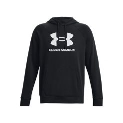 Bluza z kapturem Under Armour Rival Fleece Logo. Białe bluzy sportowe męskie Under Armour, m. Za 292.00 zł.