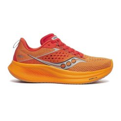 Buty do biegania damskie Saucony Ride 17. Brązowe obuwie do biegania damskie Saucony. Za 489.99 zł.