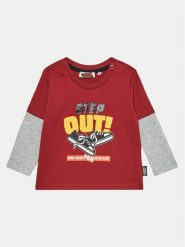 Original Marines Bluzka DEA0653NM Czerwony Regular Fit. Czerwone t-shirty chłopięce Original Marines, bez wzorów, z bawełny, bez ramiączek. Za 49.99 zł.