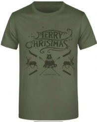 T-shirt męski James & Nicholson z bawełny, motyw świąteczny. Zielone t-shirty męskie JANSEN & TILANUS, na lato, m, bez wzorów, z bawełny, bez kołnierzyka. Za 122.99 zł.