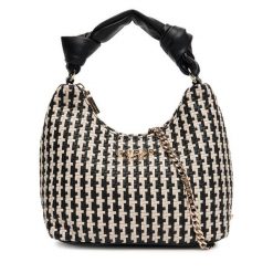 Torebka Guess. Czarne torebki klasyczne damskie Guess, z aplikacjami, bez dodatków. Za 389.99 zł.