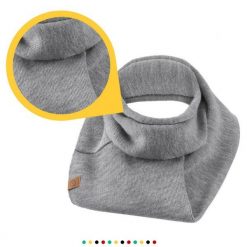Komin damski zawijany Brødrene k4 j. szary 9940. Szare szaliki i kominy damskie na zimę, bez wzorów. Za 64.90 zł.