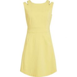 VILA Sukienka damska Viatlia Sl Dress / Dc / Stu Gold finch (rozmiar 34). Sukienki damskie Vila, bez wzorów, wizytowe, bez kołnierzyka, bez ramiączek. W wyprzedaży za 142.00 zł.