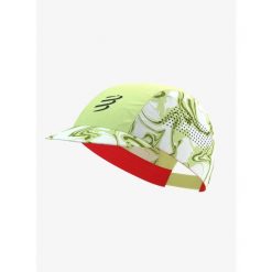 Czapka z daszkiem Compressport Pro Racing Cap. Zielone czapki męskie Compressport, bez wzorów, sportowe. Za 198.99 zł.