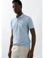 Hugo Boss Fashion Koszulka polo w kolorze błękitnym rozmiar: 3XL. Niebieskie koszulki polo męskie Hugo Boss Fashion, xl, bez wzorów, z bawełny, bez ramiączek. Za 197.17 zł.