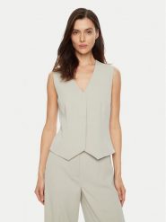 Calvin Klein Kamizelka K20K208017 Szary Slim Fit. Szare kamizelki damskie CALVIN KLEIN, z syntetyku. Za 399.99 zł.