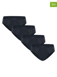 Fila Slipy (4 pary) w kolorze granatowym rozmiar: M. Niebieskie slipki męskie Fila, bez wzorów. Za 82.99 zł.