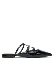 PINKO Klapki Gianira 20 SD0275 E002 Czarny. Czarne klapki damskie Pinko, bez wzorów, ze skóry, bez obcasa. Za 1,079.00 zł.