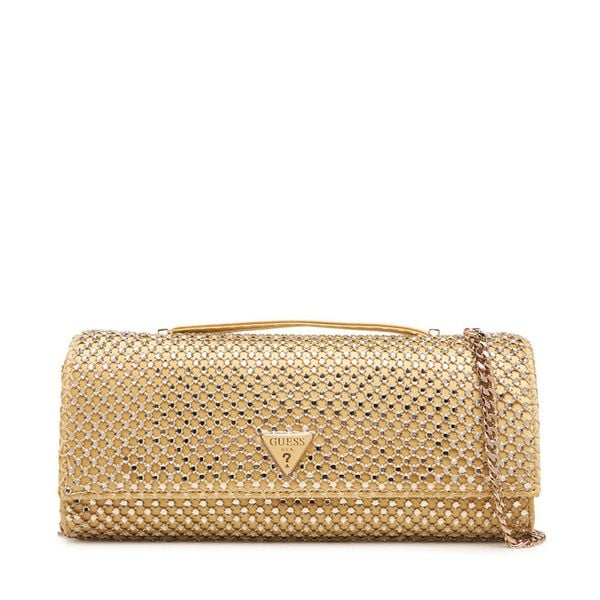 Torebka Guess. Żółte torebki klasyczne damskie Guess, z aplikacjami, bez dodatków. Za 659.99 zł.