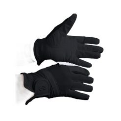 Siatkowe rękawiczki jeździeckie PS of Sweden. Czarne rękawiczki dziecięce PS OF SWEDEN, bez ramiączek. Za 226.00 zł.