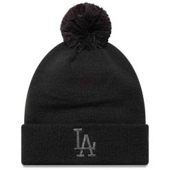 Czapka zimowa damska New Era Metallic Bobble Los Angeles Dodger blacks. Czarne czapki zimowe damskie New Era. Za 129.99 zł.