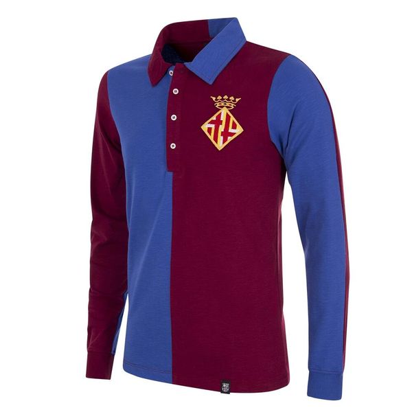 Koszulka retro piłkarska dla dorosłych - FC Barcelona 1899 - Niebieski-Czerwony. Niebieskie t-shirty sportowe męskie COPA FOOTBALL, bez ramiączek, do piłki nożnej. Za 298.21 zł.