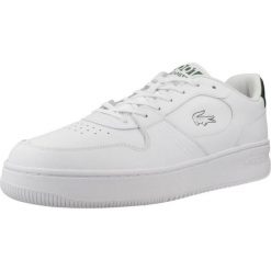 Tenisówki Lacoste Model L001 Set Kolor Biały. Białe trampki i tenisówki męskie Lacoste, bez wzorów, ze skóry, bez zapięcia. Za 602.30 zł.