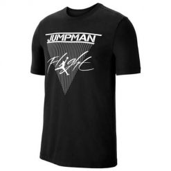 Koszulka sportowa męska Nike Jordan Flight Crew. Czarne t-shirty sportowe męskie Nike, m, bez ramiączek. Za 236.00 zł.