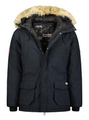 Canadian Peak Parka "Claudeak" w kolorze granatowym rozmiar: XL. Niebieskie parki damskie Canadian Peak, xl, bez wzorów. Za 252.12 zł.