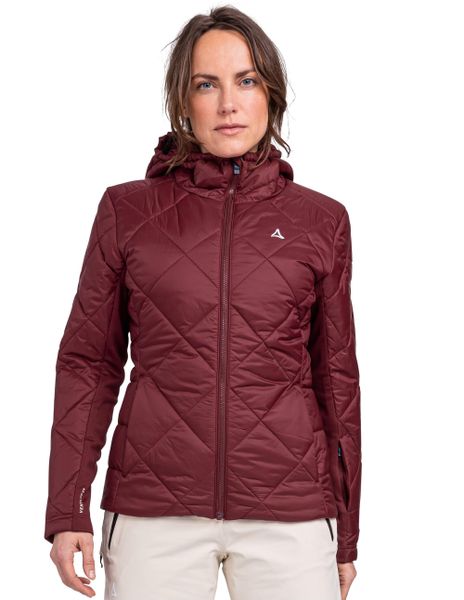 Kurtka hybrydowa damska Schöffel Pontresina. Czarne kurtki damskie Schöffel, s, bez wzorów, z materiału, bez kaptura, narciarskie, primaloft. Za 1,249.99 zł.