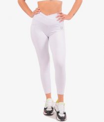 Damskie legginsy Givova ECO. Białe legginsy damskie Givova, s, bez wzorów, z elastanu. Za 165.25 zł.