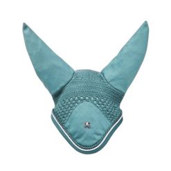 Krótka czapka dla konia Premier Equine. Niebieskie czapki męskie PREMIER EQUINE, bez wzorów, eleganckie. Za 215.00 zł.