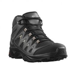 Buty trekkingowe męskie Salomon X Braze Mid Gtx. Czarne buty trekkingowe męskie Salomon, z gumy, bez zapięcia, trekkingowe. Za 632.00 zł.