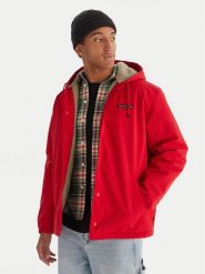 Quiksilver Kurtka przejściowa EQYJK04186 Czerwony Regular Fit. Czerwone kurtki męskie Quiksilver, m, bez wzorów, z bawełny, bez kaptura. Za 549.99 zł.