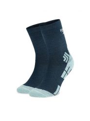Reebok Skarpety długie R0401-SS24 (1- pack) Granatowy. Niebieskie skarpetki damskie Reebok, bez wzorów, z syntetyku. Za 59.99 zł.