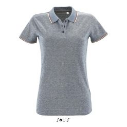Damska koszulka polo Sol's Paname. Niebieskie bluzki sportowe damskie SOL'S, m, bez wzorów, z materiału, bez ramiączek. Za 80.00 zł.