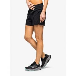 Spodenki damskie do biegania Hannah Paloma. Czarne spodenki sportowe damskie Hannah, bez wzorów, sportowe. Za 94.99 zł.
