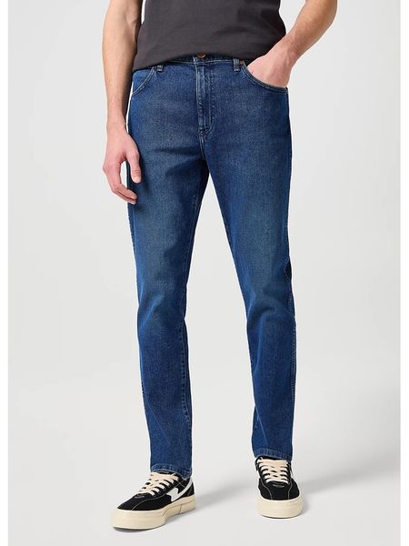 Wrangler Dżinsy - Slim fit - w kolorze granatowym rozmiar: W30/L32. Niebieskie jeansy męskie Wrangler. Za 208.99 zł.
