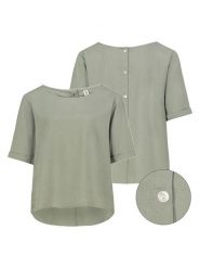 Eight2Nine Bluzka w kolorze miętowym rozmiar: XXL. Zielone bluzki damskie Eight2Nine, xxl, bez wzorów, bez kołnierzyka, bez ramiączek. Za 86.99 zł.